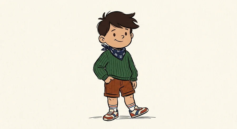 Noah op de conceptcover van Mijn Stadje Amsterdam